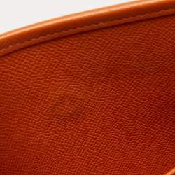 Hermes Orange Epsom Leather Evelyne I PM Bag