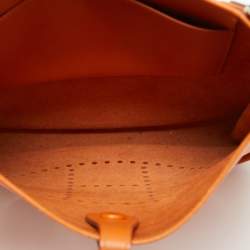 Hermes Orange Epsom Leather Evelyne I PM Bag