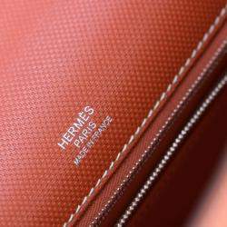 Hermes Sanguine Swift Leather Palladium Hardware Ghillies Retourne Kelly 32 Bag