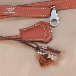 Hermes Sanguine Swift Leather Palladium Hardware Ghillies Retourne Kelly 32 Bag