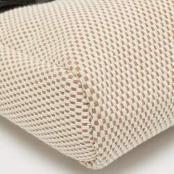 مملوكة مسبقًا Hermes Black/Beige Canvas and Leather Herbag TPM Bag