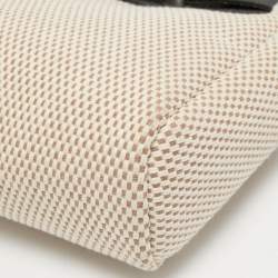 مملوكة مسبقًا Hermes Black/Beige Canvas and Leather Herbag TPM Bag
