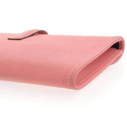 Hermes Pink Swift Jige Elan 29 Clutch D Engraved