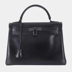 Hermes kelly 2025 so black 32