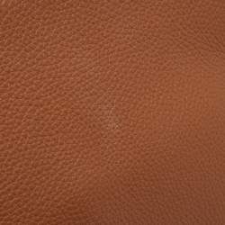 Hermes Gold Taurillon Clemence Leather Palladium Finish Jypsiere 34 Bag