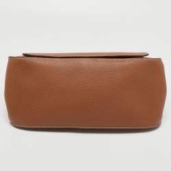 Hermes Gold Taurillon Clemence Leather Palladium Finish Jypsiere 34 Bag