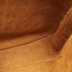 Hermes Gold Clemence Leather Evelyne III PM Bag