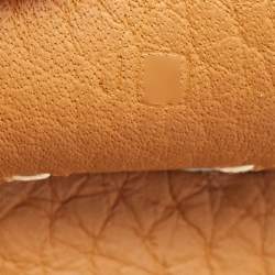 Hermes Gold Clemence Leather Evelyne III PM Bag