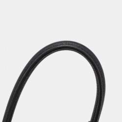 Pre Owned Hermes Black Clemence Leather Palladium Finish Lindy 30 Bag