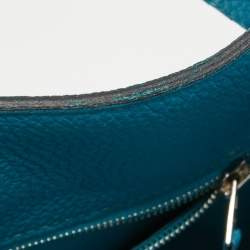 Hermes Mykonos Clemence Leather So Kelly 22 Bag