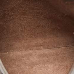 Hermes Chocolat Togo Leather Evelyne III PM Bag