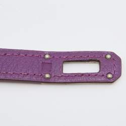Hermès Anemone Chevre Leather Kelly Depliant Wallet