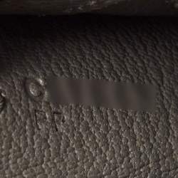 Pre Owned Hermes Etain Epsom Leather Gold Finish Kelly Sellier 25 Bag