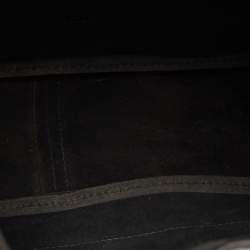 Pre Owned Hermes Black Box Leather Trim Hobo
