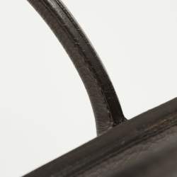 Pre Owned Hermès Etain Togo Leather Gold Finish Birkin 35 Bag