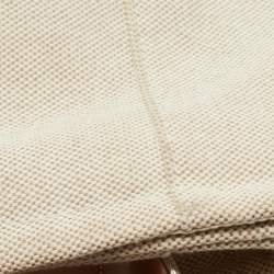 Hermes Beige/Natural Canvas and Leather Diaper Messenger Bag