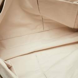 Hermes Beige/Natural Canvas and Leather Diaper Messenger Bag