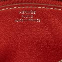 Hermes Sanguine Swift Leather Dogon Duo Wallet