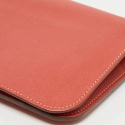 Hermes Sanguine Swift Leather Dogon Duo Wallet