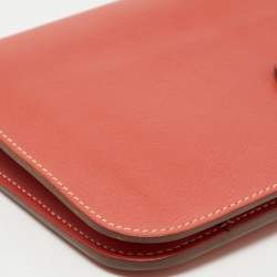 Hermes Sanguine Swift Leather Dogon Duo Wallet