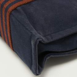 Hermes Navy Blue Fourre Tout Tote PM