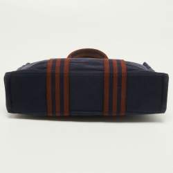 Hermes Navy Blue Fourre Tout Tote PM