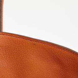 Hermes Capucine Togo Leather Palladium Finish Birkin 35 Bag