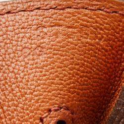 Hermes Capucine Togo Leather Palladium Finish Birkin 35 Bag