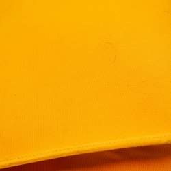 Hermes Jaune D' Or/Orange Canvas and Leather Herbag Zip 39 Bag