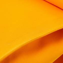 Hermes Jaune D' Or/Orange Canvas and Leather Herbag Zip 39 Bag