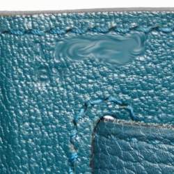 Pre Owned Hermes Colvert Evercolor Leather Gold Finish Kelly Retourne 28 Bag