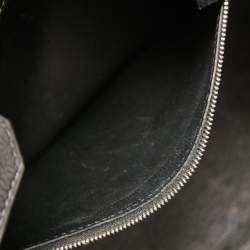 Hermès Black Evercolor Leather Palladium Finish Birkin 30 Bag