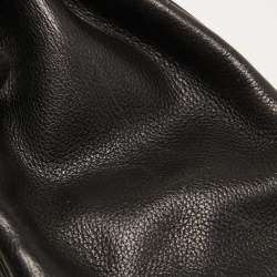 Hermès Black Evercolor Leather Palladium Finish Birkin 30 Bag