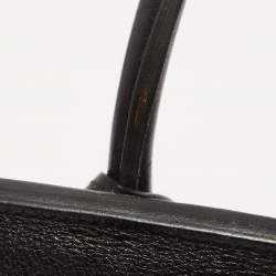 Hermès Black Evercolor Leather Palladium Finish Birkin 30 Bag