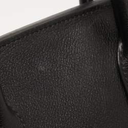 Hermès Black Evercolor Leather Palladium Finish Birkin 30 Bag
