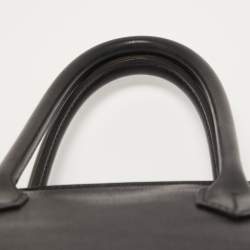 Hermès Black Evercolor Leather Palladium Finish Birkin 30 Bag