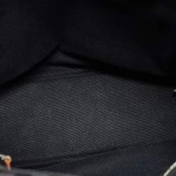 Pre Owned Hermes Black/Grey Canvas Fourre Tout PM Bag