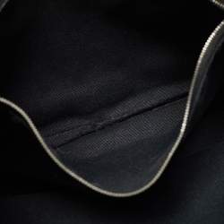 Pre Owned Hermes Black/Grey Canvas Fourre Tout PM Bag