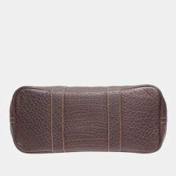 Hermes Beige Leather Garden Party TPM Tote Bag