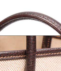 Hermes Beige Leather Garden Party TPM Tote Bag