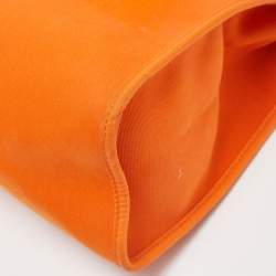 Hermes Natural/Orange Vache Hunter and Canvas Herbag Zip 31 Bag