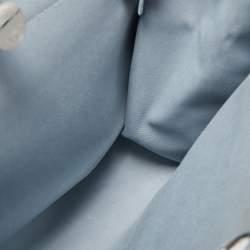 Hermes Natural/Bleu Lin Vache Hunter and Canvas Herbag Zip 39 Bag