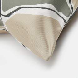 Hermes Green Printed Silk Tote