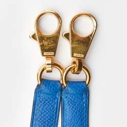 Hermès Cobalt Courchevel Leather Gold Finish Kelly Retourne 35 Bag