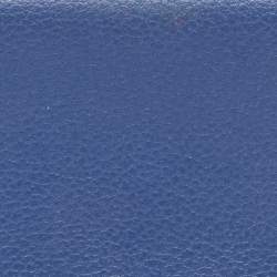 Pre Owned Hermes Deep Bleu Chevre Mysore Leather Calvi Card Holder