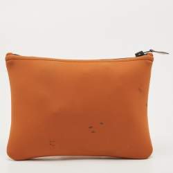 Pre Owned Hermes Tan Neobain Waves Small Case