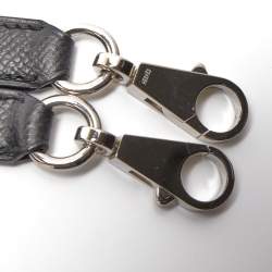 Hermes Black Epsom Leather Palladium Finish Kelly Sellier 28 Bag