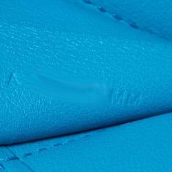 Hermes Blue Zanzibar Swift Leather Elan Jige 29 Clutch