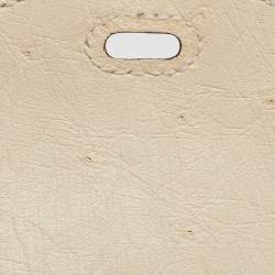 Hermès Nata Ostrich Gold Finish Mini Lindy Bag