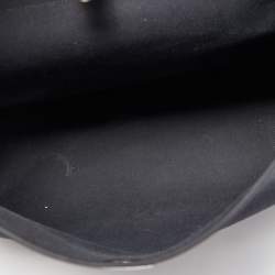 Hermes Ebene/Black Canvas and Leather Herbag Zip 39 Bag